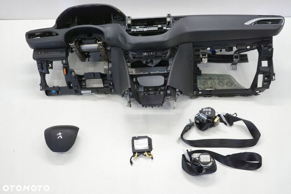 PEUGEOT 2008 I LIFT DESKA ROZDZIELCZA AIRBAG PASY EUROPA