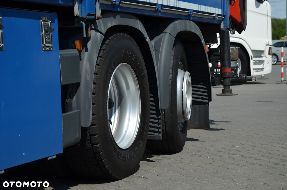 MAN TGX 26.500 6x2 HDS ZETKA PALFINGER KLIMA P. OŚ POD. I SKRĘTNA FULL AIR SKÓRY NAVI DE 5659 - 9