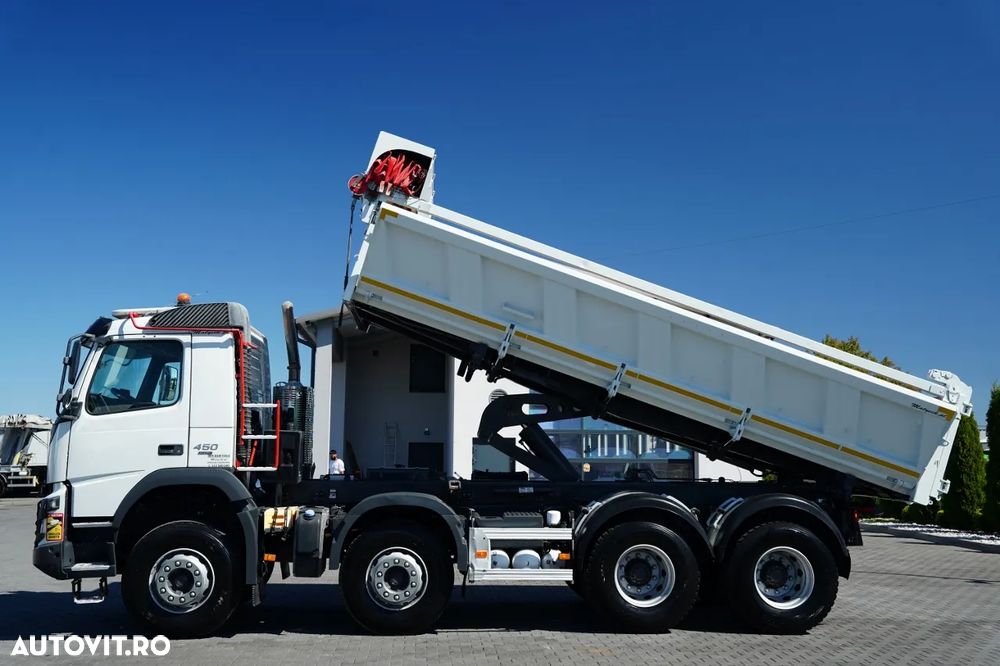 Volvo FMX 450 / 8X4 / BASCULATOR 2 LATE / HYDRODOLT / MEILLER KIPPER / I-SHIFT / IMPORTAT - 3