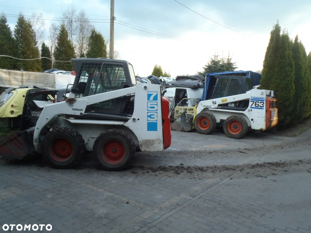 buda korpus ramiona silnik bobcat 763 jak S130 S160 S175 jak nowy znikomy przebieg - 4