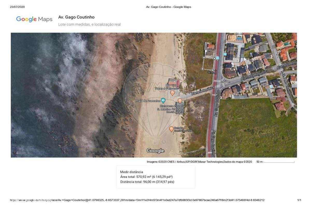 Lote para construção em frente ao Mar 1ª linha - Grande imagem: 4/6