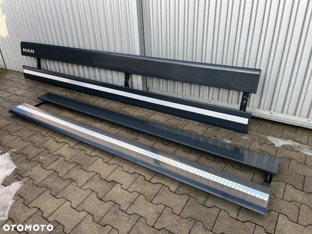 Osłona międzyosiowa MAN TGX TGS zabudowa boczna rowerówka - 1