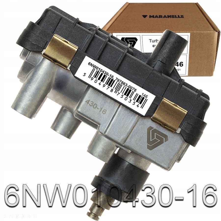 Nastawnik sterownik 6NW010430-16, 797863-0076 turbiny OPEL Antara Cascada Insignia Zefira - 2.0 CDTi