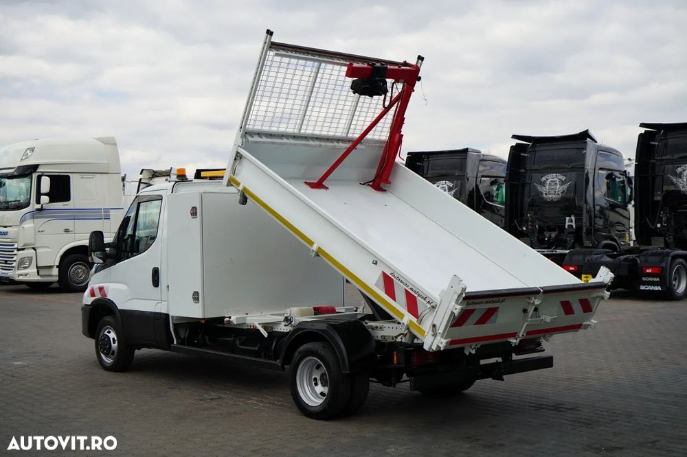 Iveco DAILY 35-160 / 3.0 D / Basculantă 3 direcții / BLOCARE AXE / DUBLU / MANUALĂ / IMPORTATĂ - 5