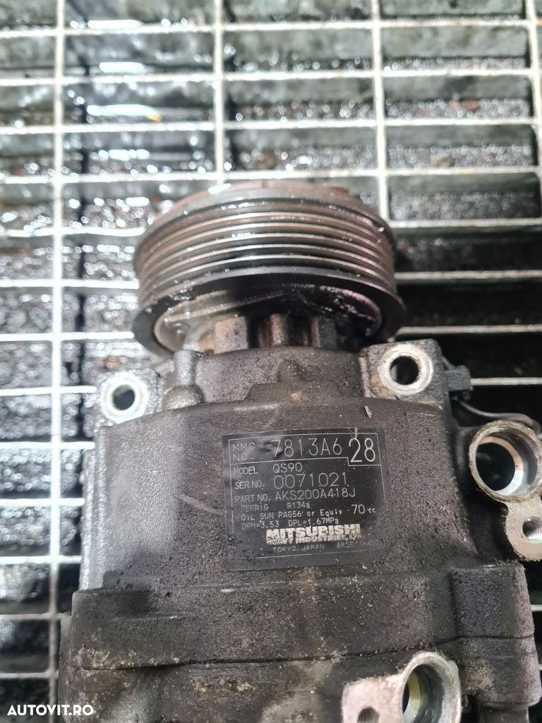 Compresor clima Mitsubishi Outlander Facelift 2.2 Diesel 2009 - 2012 4N14 (756) 7813A628 - 2