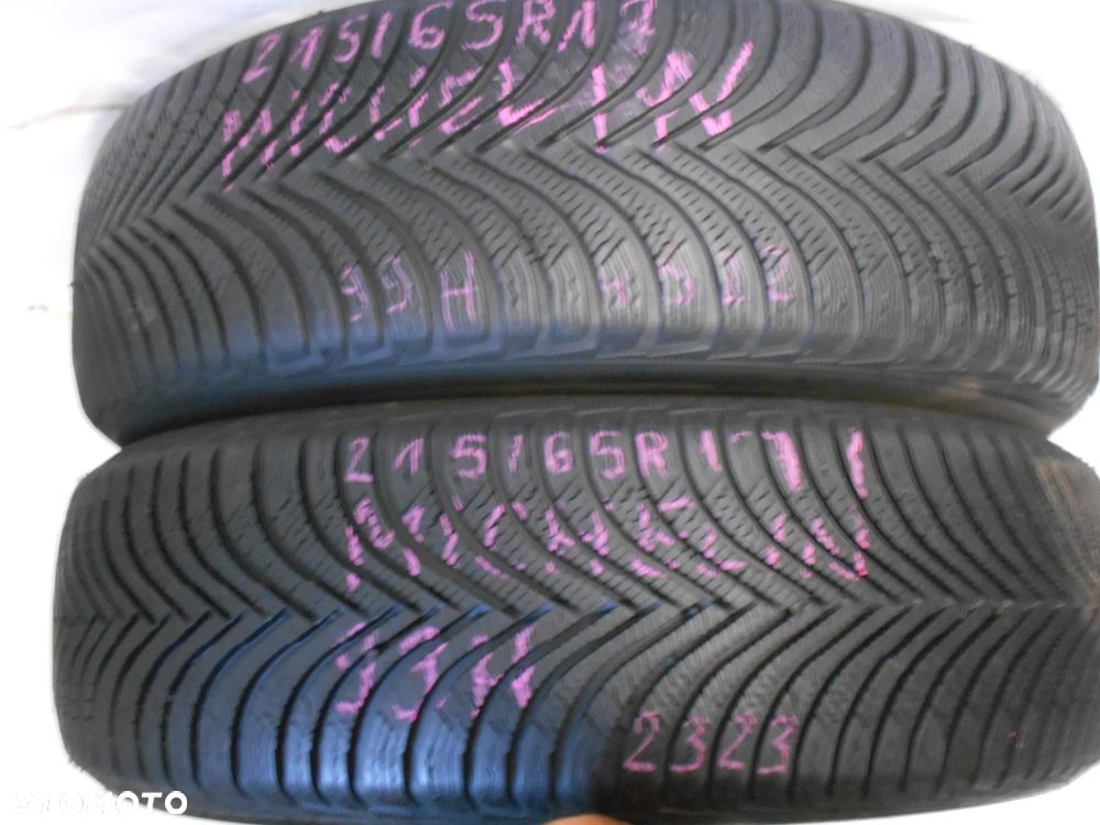 OPONY 215/65R17 MICHELIN ALPIN 5 DOT 2323 / 4522 8.5MM
