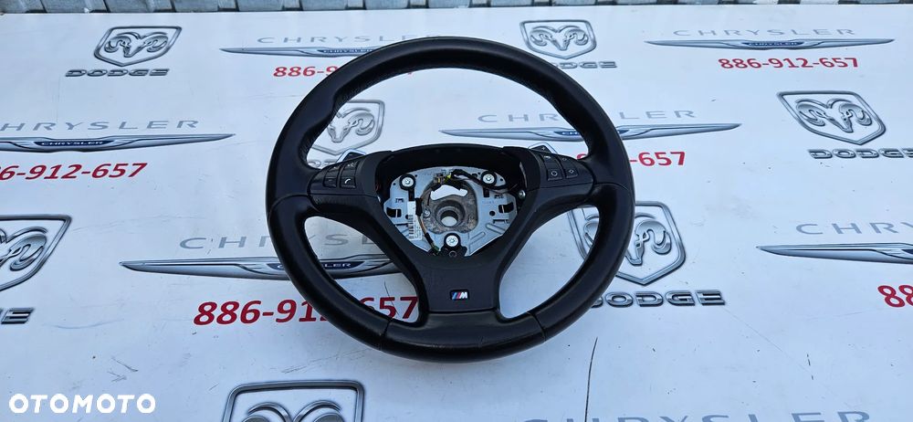 BMW X5 E70 X6 E71 LIFT LCI  KIEROWNICA SKÓRZANA CZARNA M-PAKIET MULTIFUNKCJA ŁOPATKI  7845778 - 1