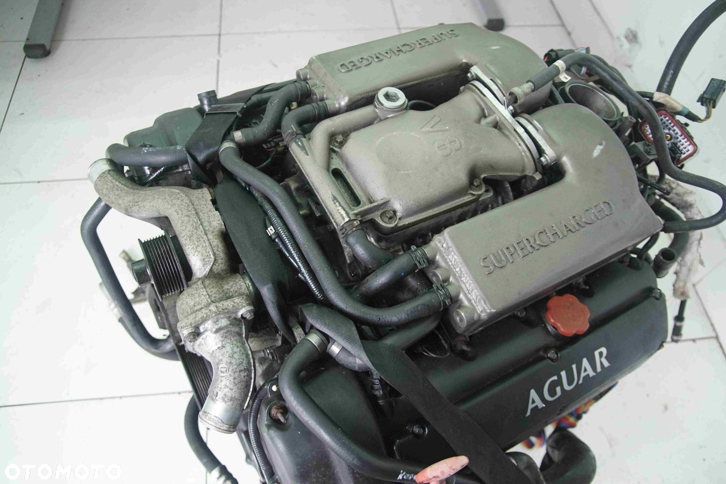SILNIK AJ27S JAGUAR XKR X100 KOMPRESOR SUPERCHARGER 4.0 V8 276 kW 2002r - 3