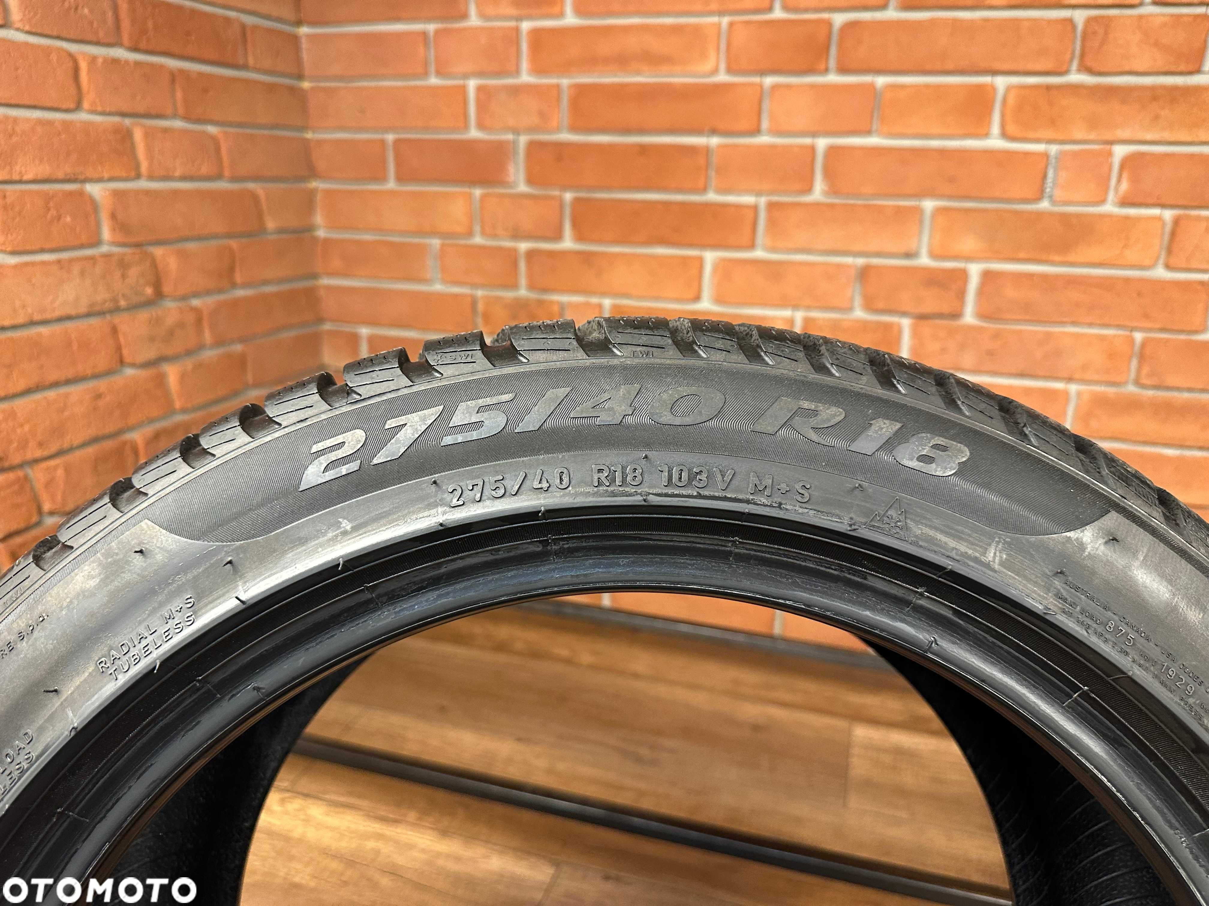 1x 275/40R18 Pirelli SottoZero 3 103V ROK 2020 7,5mm - 7