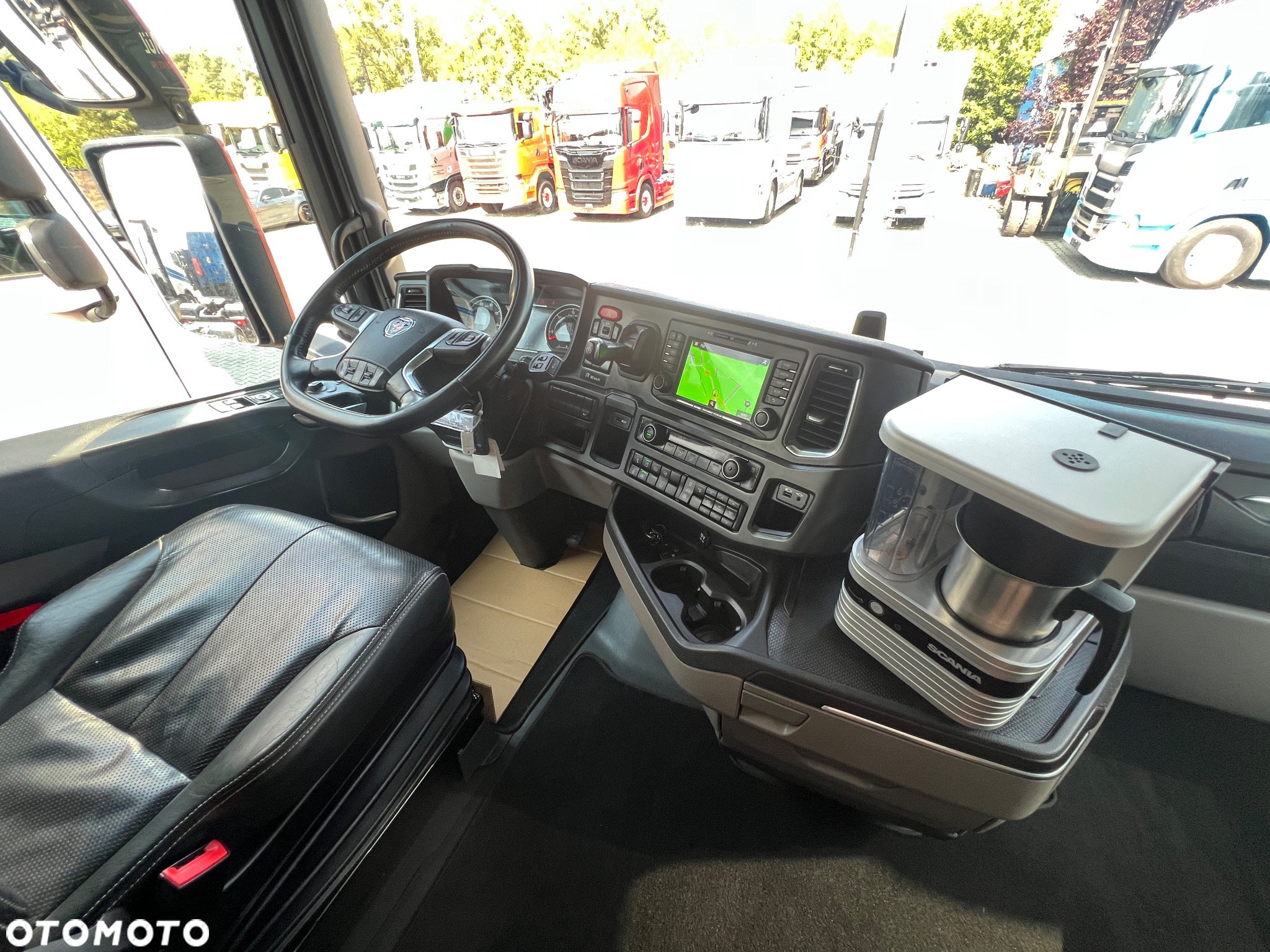 Scania S450 mega low deck perfekcyjny stan zestaw złoty kontrakt ASO full opcja - 9