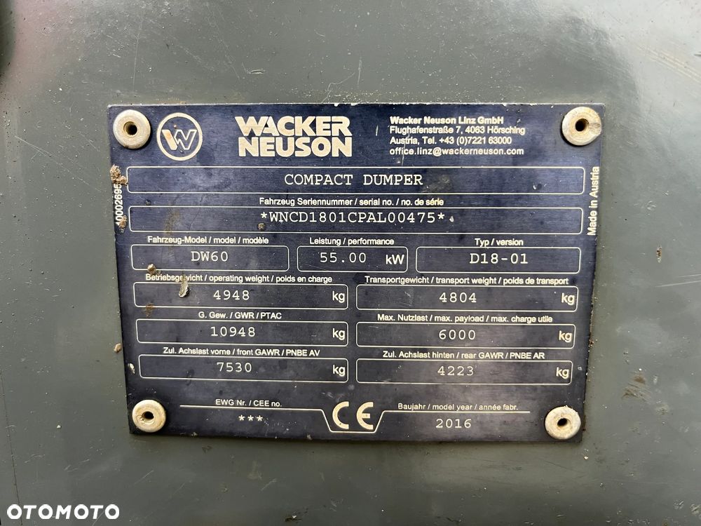 Wacker Neuson DW 60 - 27