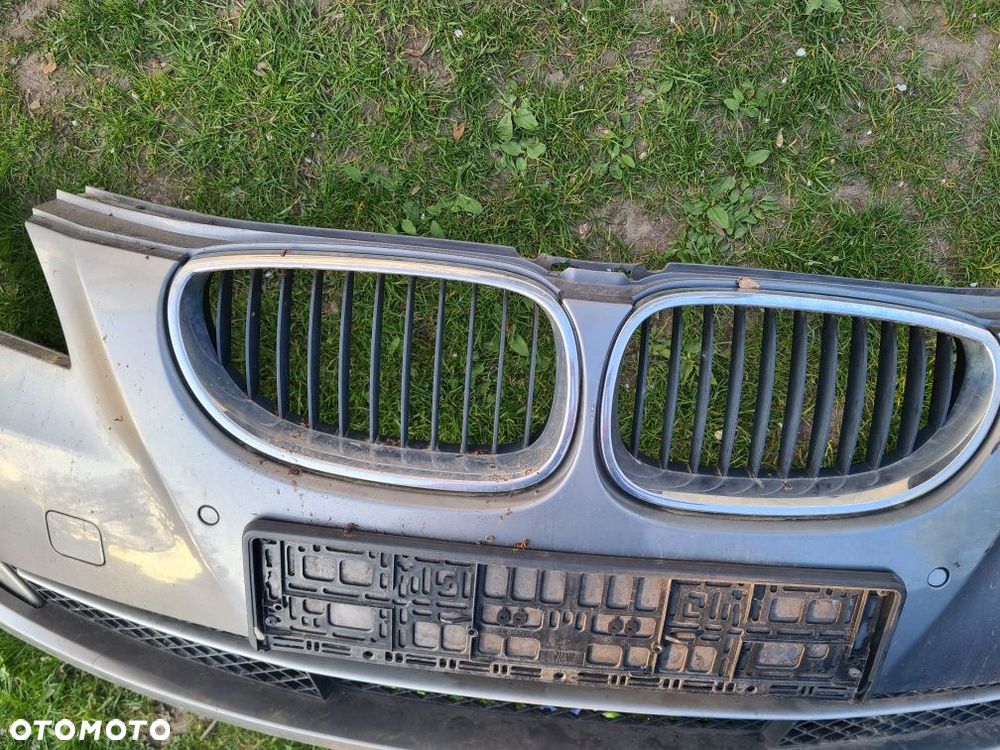 Kompletny zderzak przedni BMW E60 sedan E61 kombi po liftingu lift po 2008r PDC - 4
