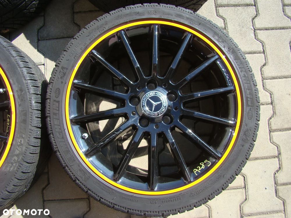 a289 5x112 Mercedes A-Klasa AMG W176 CLA C117 W245 W246 7.5jx18 opony zima 225/40 - 3