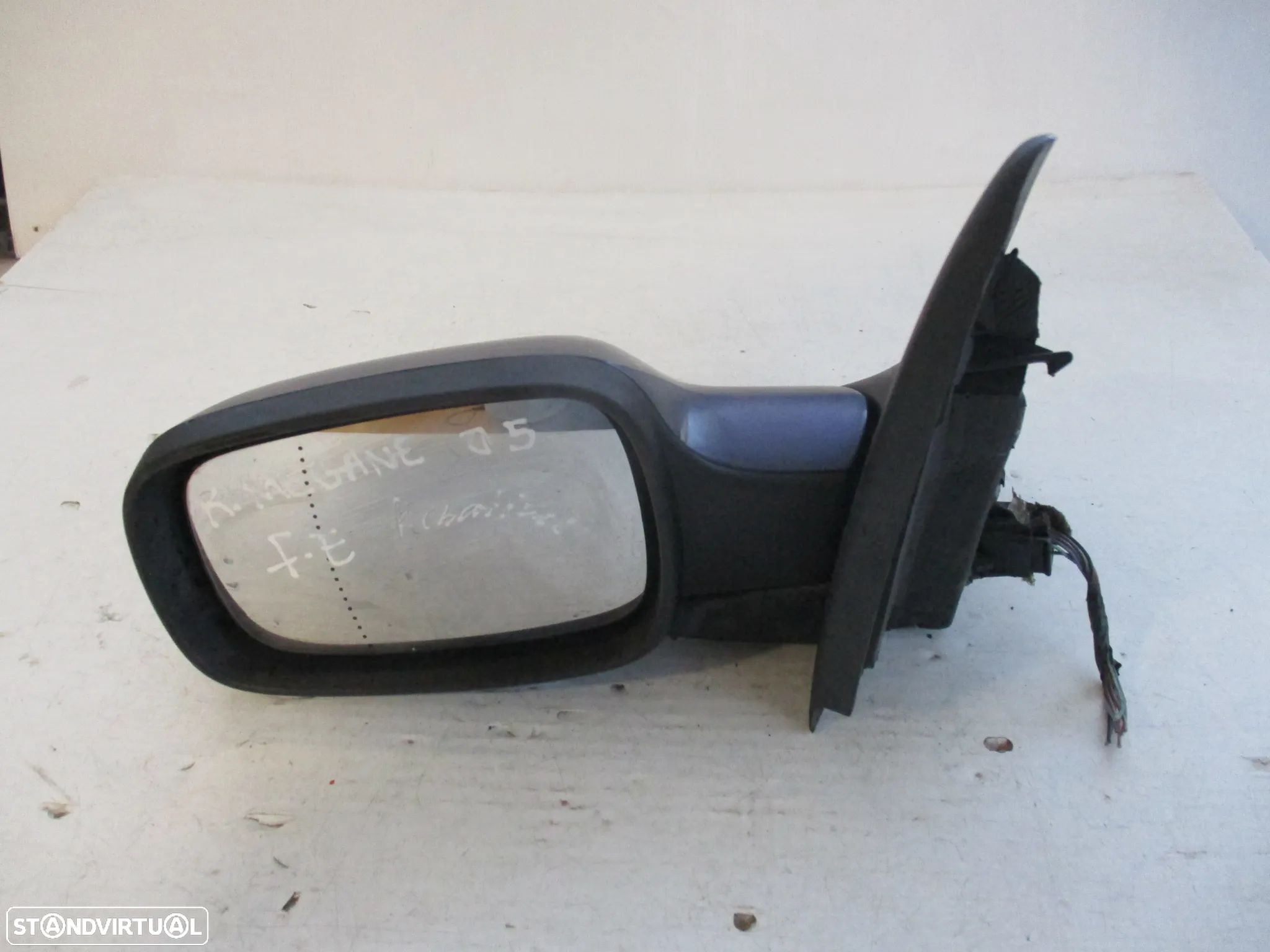 Espelho Retrovisor Rebativel Renault Megane 2 II Esquerdo - 1