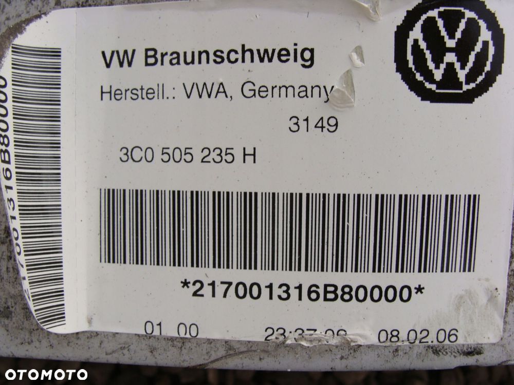 zawieszenie sanki zwrotnice wahacze tył vw passat b6 4x4 - 5