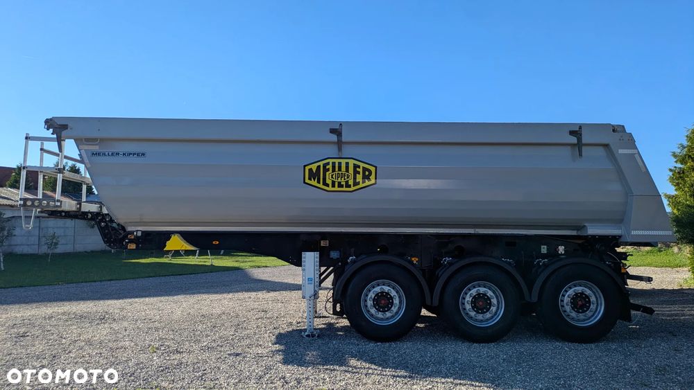 Meiller KIPPER 26m3 STALOWA / MAŁO UŻYWANA!!! naczepa wywrotka - 4