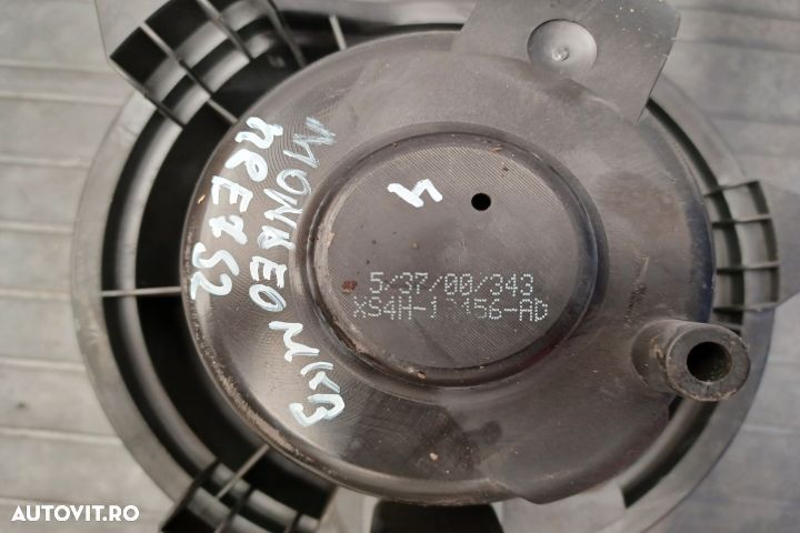 Ventilator aeroterma XS4H18156AD XS4H18156AD Ford Mondeo MK3 [2000 - - 4