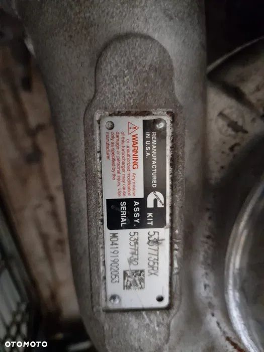 Turbosprężarka VOLVO D13C Renault Magnum DXI 480/520km - 2
