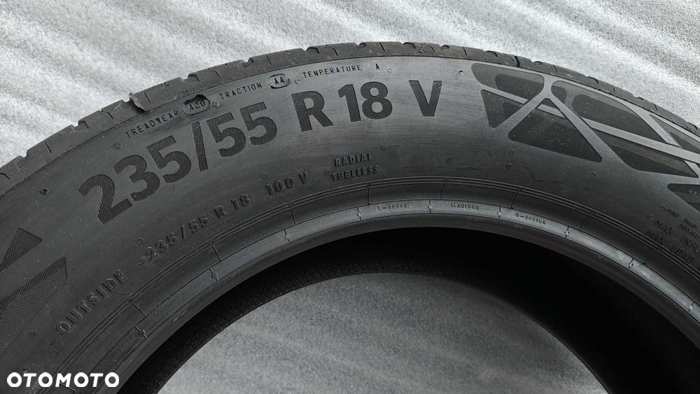 Opony Letnie 235/55/18 Continental 4szt 2024r Nowe Demo - 7