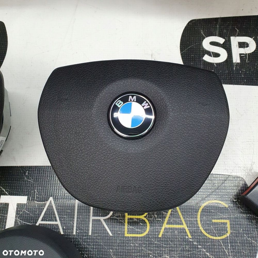 BMW F11 F10 DESKA ROZDZIELCZA KONSOLA KOKPIT PULPIT PODUSZKI AIRBAG AIR BAG NAPINACZE KIT SET - 9