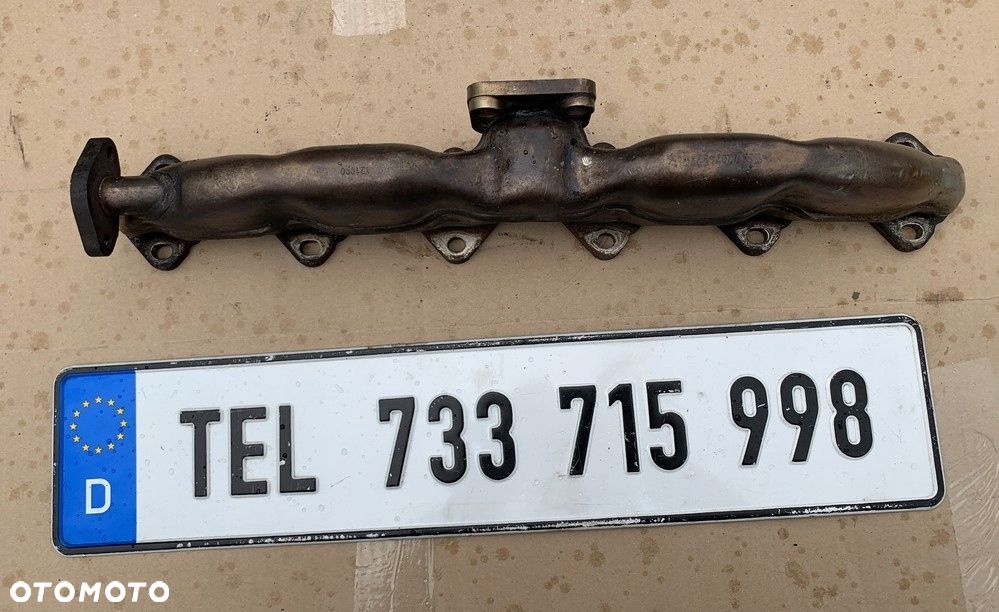 KOLEKTOR WYDECHOWY BLASZANY 7788422 BMW M57N E60 - 2