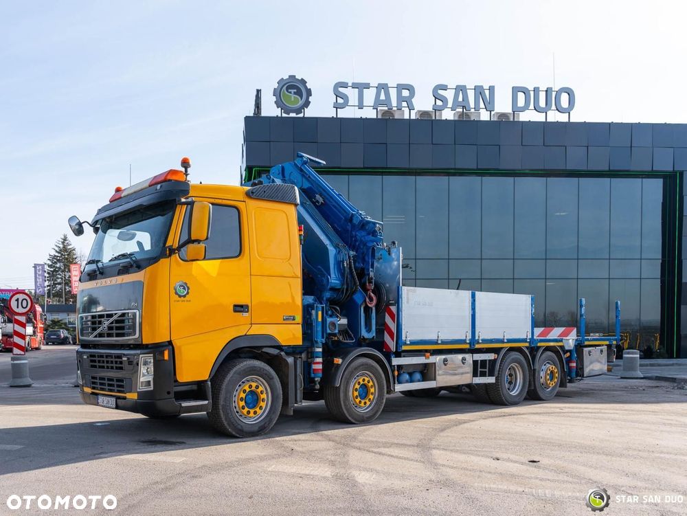 Volvo FH 400 8x2 HIAB 600E-7 FLY JIB HDS Żuraw - 8