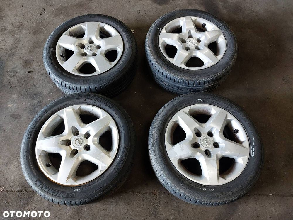 FELGI STALOWE 4 SZT + KOŁPAKI 5x110 6,5Jx16 ET39 FI65,1 ASTRA ZAFIRA - 1