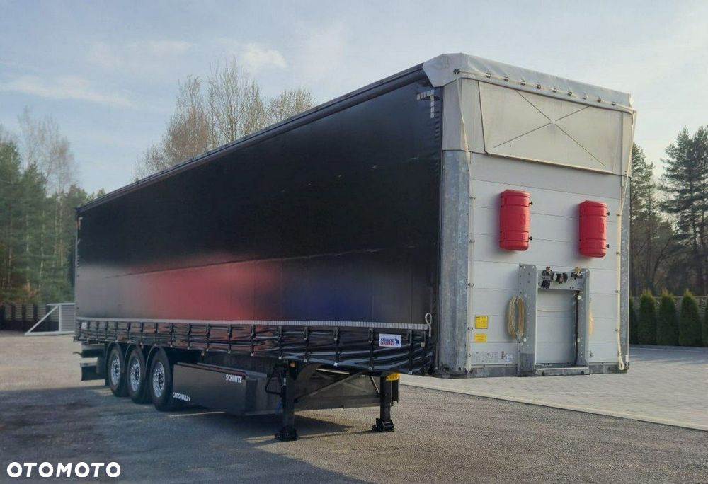 Schmitz Cargobull Firana Standard, Dach podnoszony, Oś podnoszona - 5
