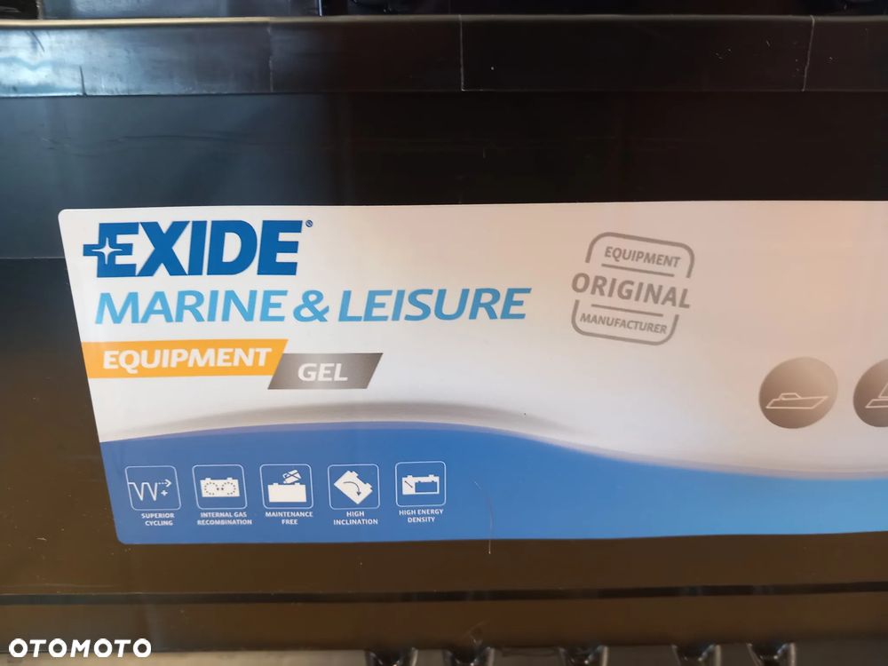 AKUMULATOR DO CAMPERA EXIDE ES900 MARINE&LEISURE 12V 80AH - 15