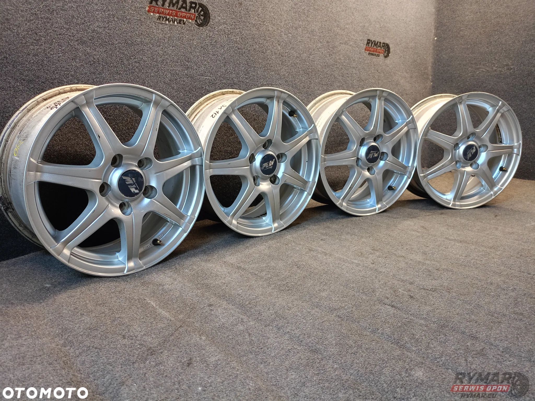 ŚLĄSK ALUFELGI 6.5X15" 5x112 ET44 VW AUDI SKODA SEAT KOMPLET - 1