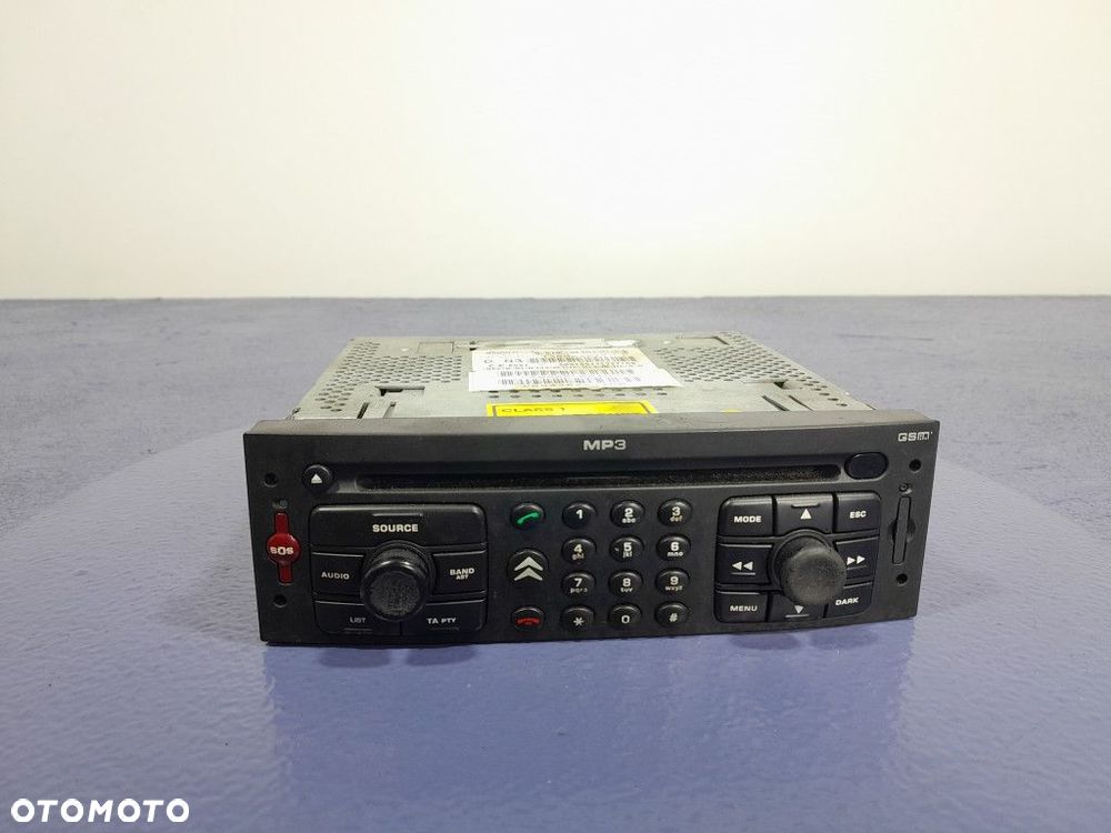 CITROEN C8 RADIO ODTWARZACZ CD NAWIGACJA 14005402XT - 1