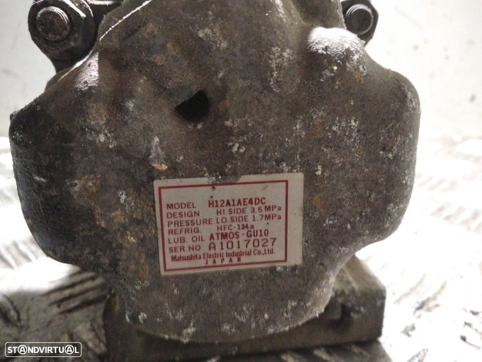COMPRESSOR AR CONDICIONADO MAZDA 3 2007 -H12A1AE4DC - 2