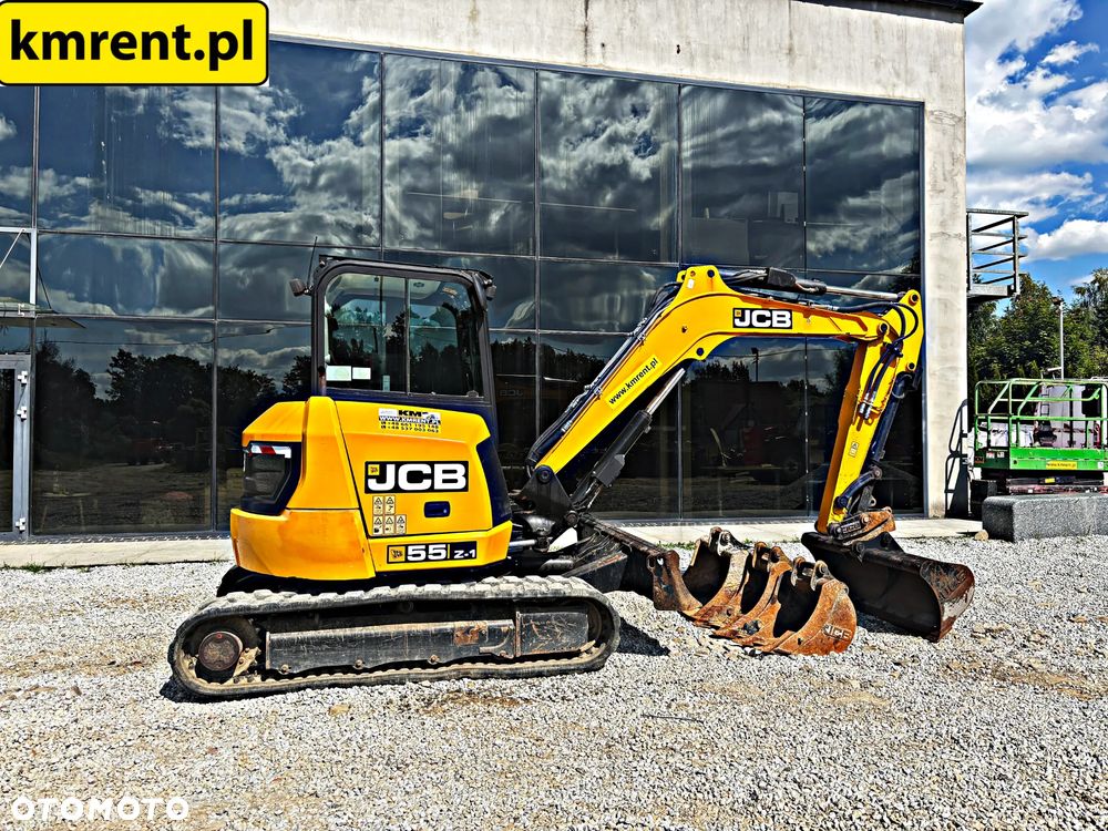 JCB 55Z-1 T3 MINI-KOPARKA 2019R | JCB 8030, 8035, 8040, 8050, 8055, YANMR VIO, KUBOTA KV, VOLVO ECR 48, KOMATSU PC50, VOLVO ECR25, CAT 308, 305 - 20