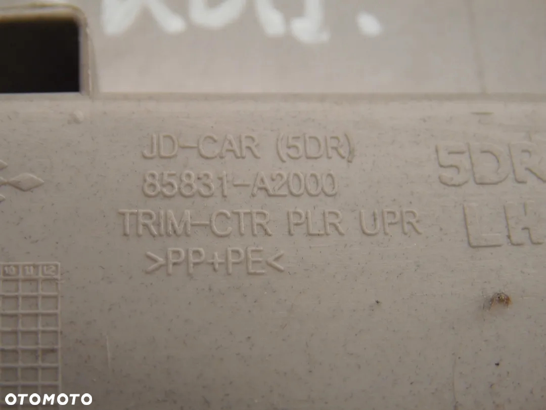 OSŁONA SŁUPKA KIA CEED II LEWA GÓRNA ŚRODKOWA - 6