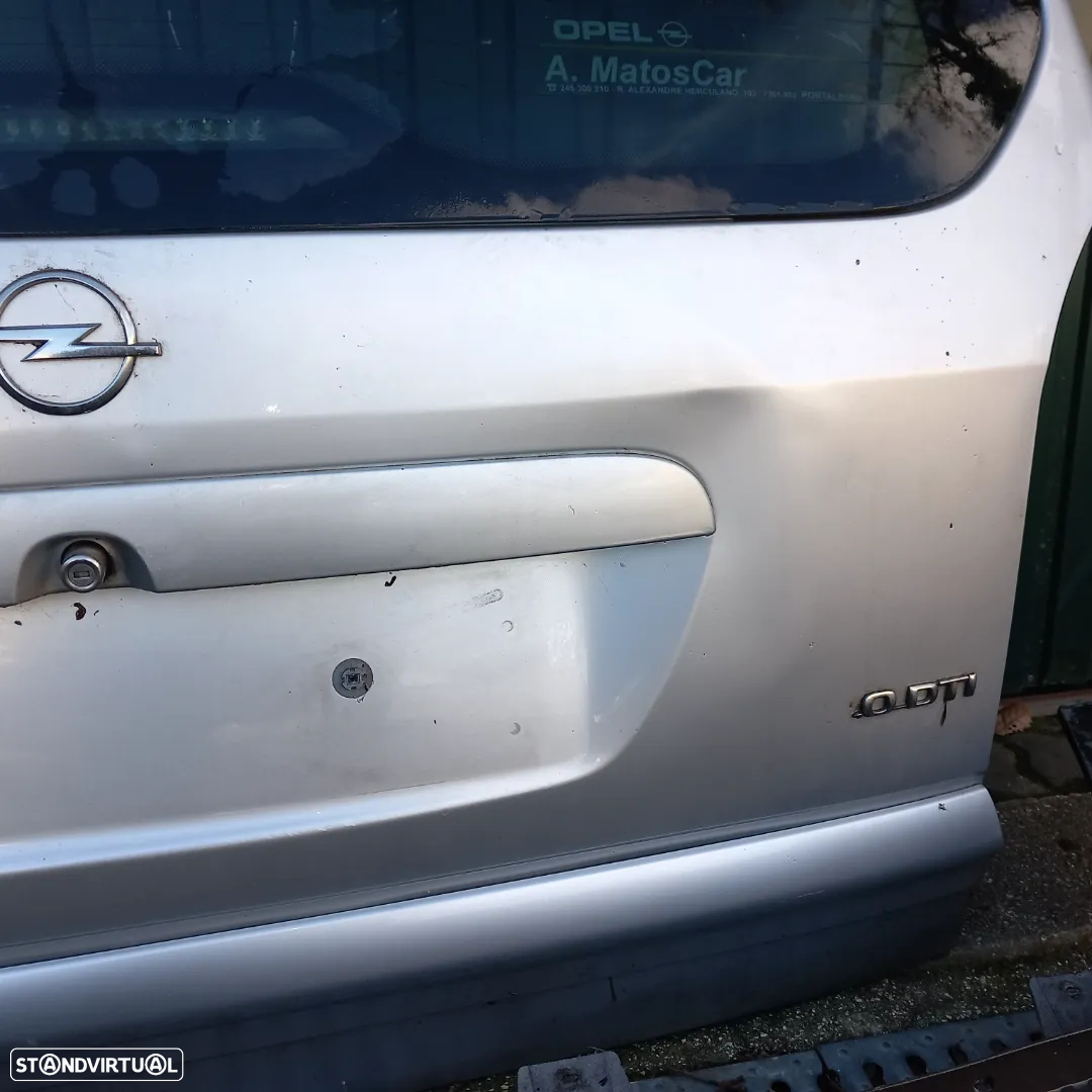 Mala e para choques tras opel zafira A - 3
