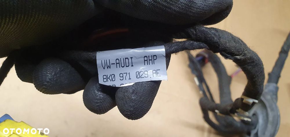 Wiązka instalacja drzwi lewy przód Audi A4 B8 8K0971029AE - 5