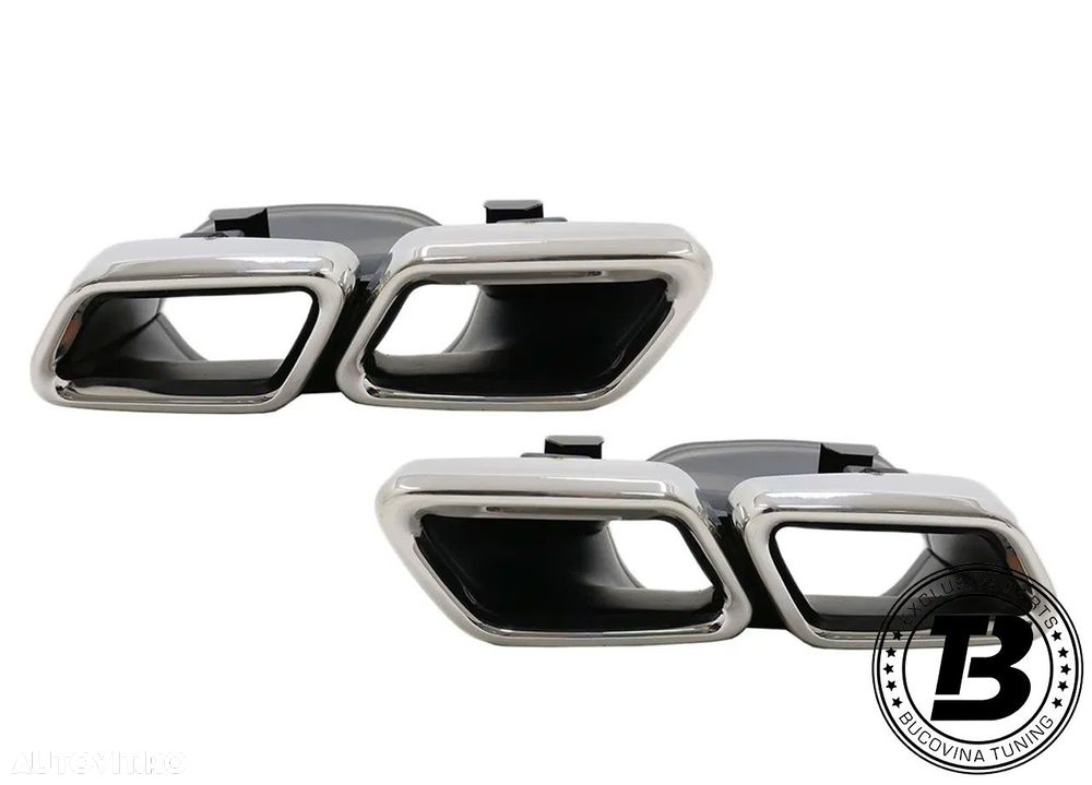 Pachet Exterior compatibil cu Mercedes S Class W222 S63 Design - 10