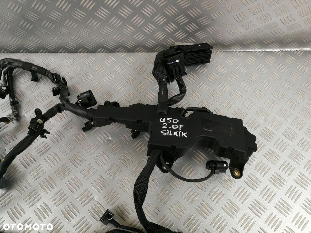 instalacja wiązka silnika INFINITI Q50 2,0 TURBO B - 5