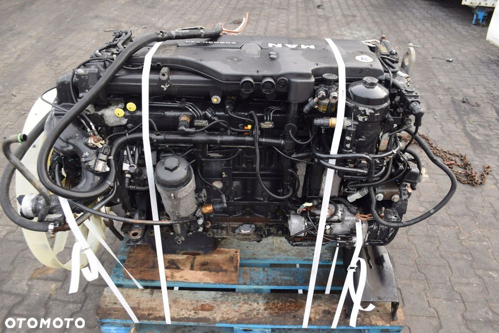 KOMPLETNY SILNIK MAN TGL TGM D0836 LFL 53 D0836 240KM - 2