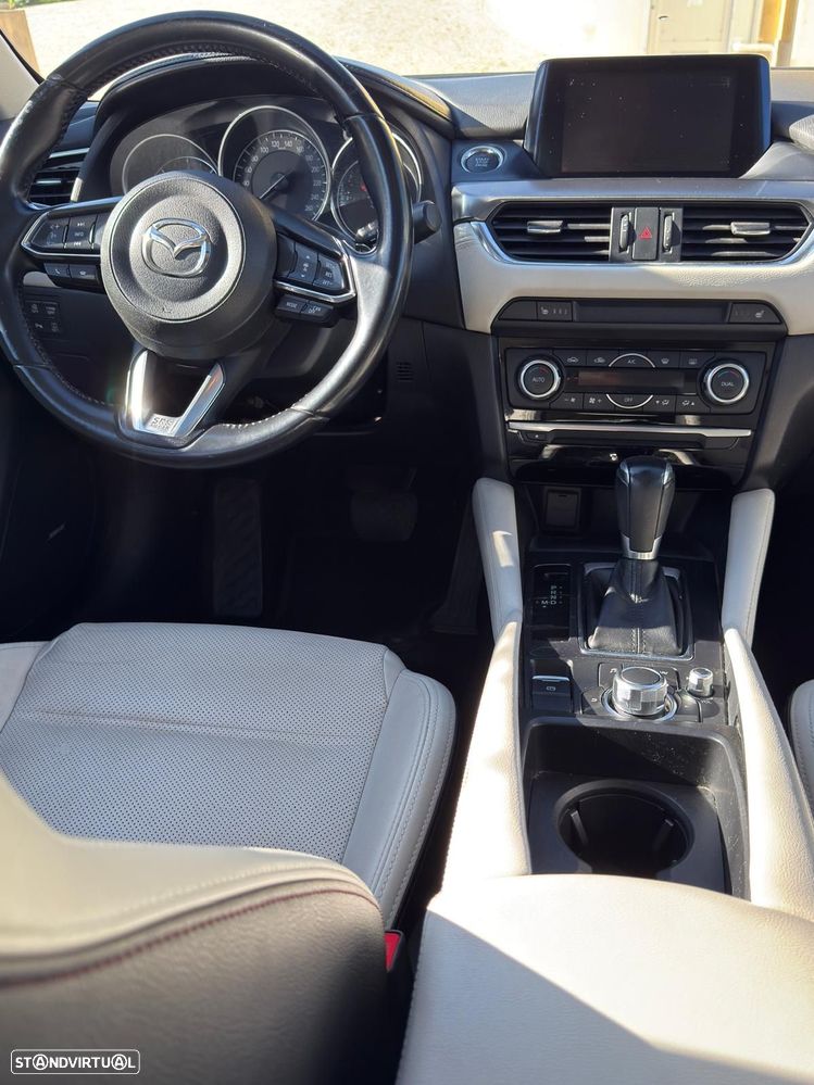 Mazda 6 M6 2.2 SKY-D Excellence AT P.Leather White+Cruise Pack+TAE+Navi - 28