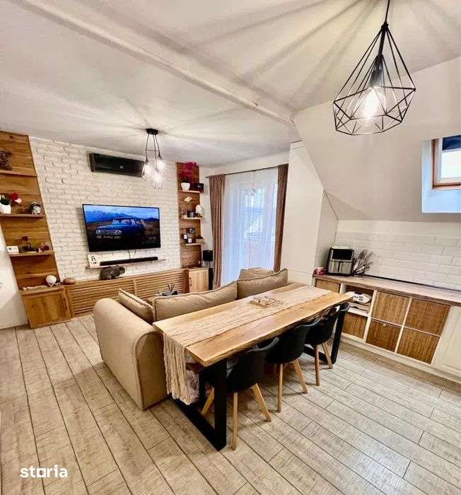 Apartament cu 3 camere, 70 mp, 2 balcoane, Baciu — fotografia 3