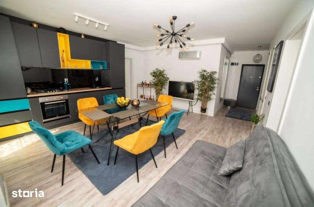 Apartament cu 3 camere, 60 mp, terasa, zona VIVO — fotografia 1