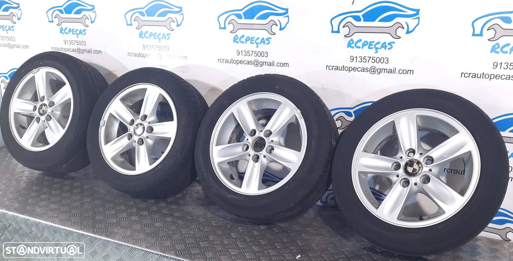 Conjunto Jantes 16 Originais BMW 7J ET44 5X120 6775619 - 2