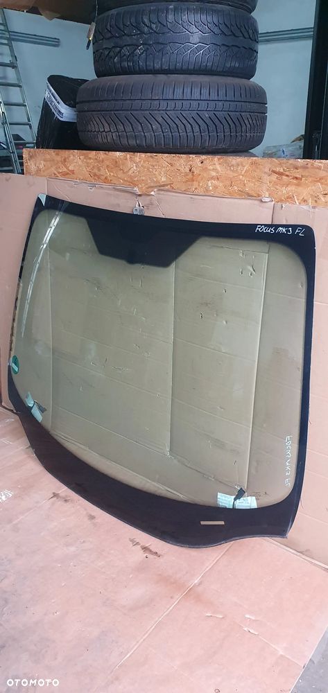 Szyba czołowa przód przednia grzana Ford Focus Mk3 lift - 2