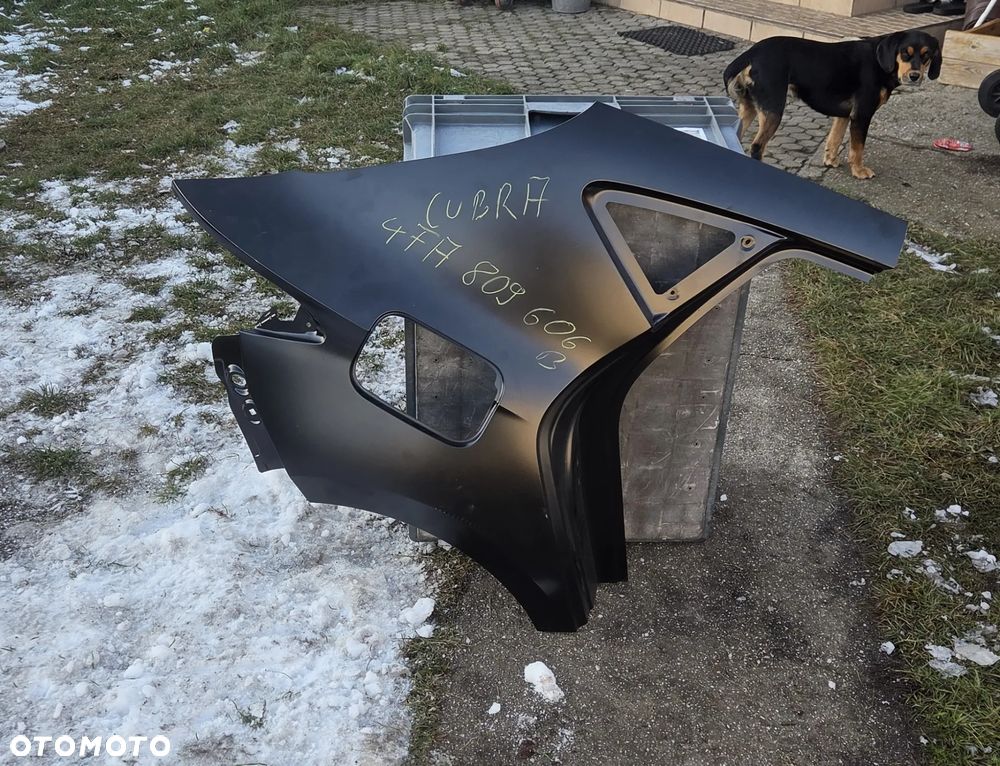 Błotnik prawy tył tylny Seat Cupra Leon IV hatchback 5FA809606B Błotnik tylny prawy SEAT Cupra León IV hatchback - 3