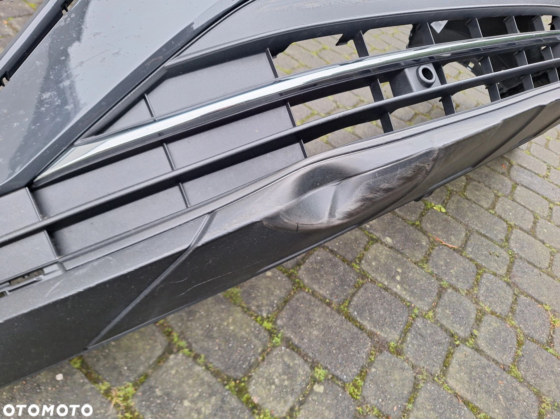 VW TIGUAN II LIFT 20- ZDERZAK PRZÓD PRZEDNI+CHROM ORYG. 5NA807221C WYSYŁKA 24H - 5