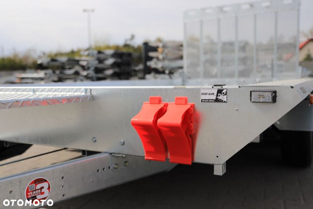 TEMARED /MARTZ BUILDER 3 4018/3 S 3,5T ,Koła 195R13C 400x180x30 do przewozu sprzętu budowlanego, TRAP, DMC 3500kg, 3 osie, - 11