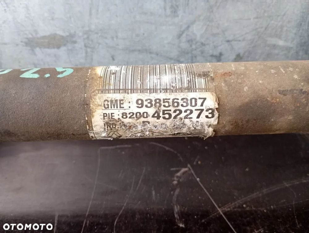 półoś prawa opel vivaro a renault trafic ii lift 2.5 dci 8200452273 - 6