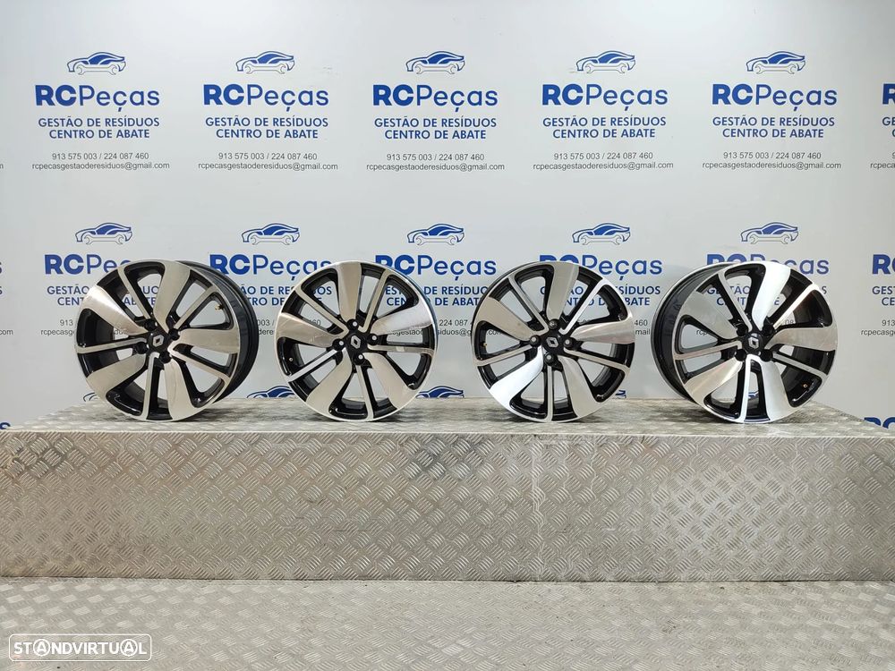Conjunto Jantes 17 Renault Clio IV 4 7J ET44 4x100 - 1