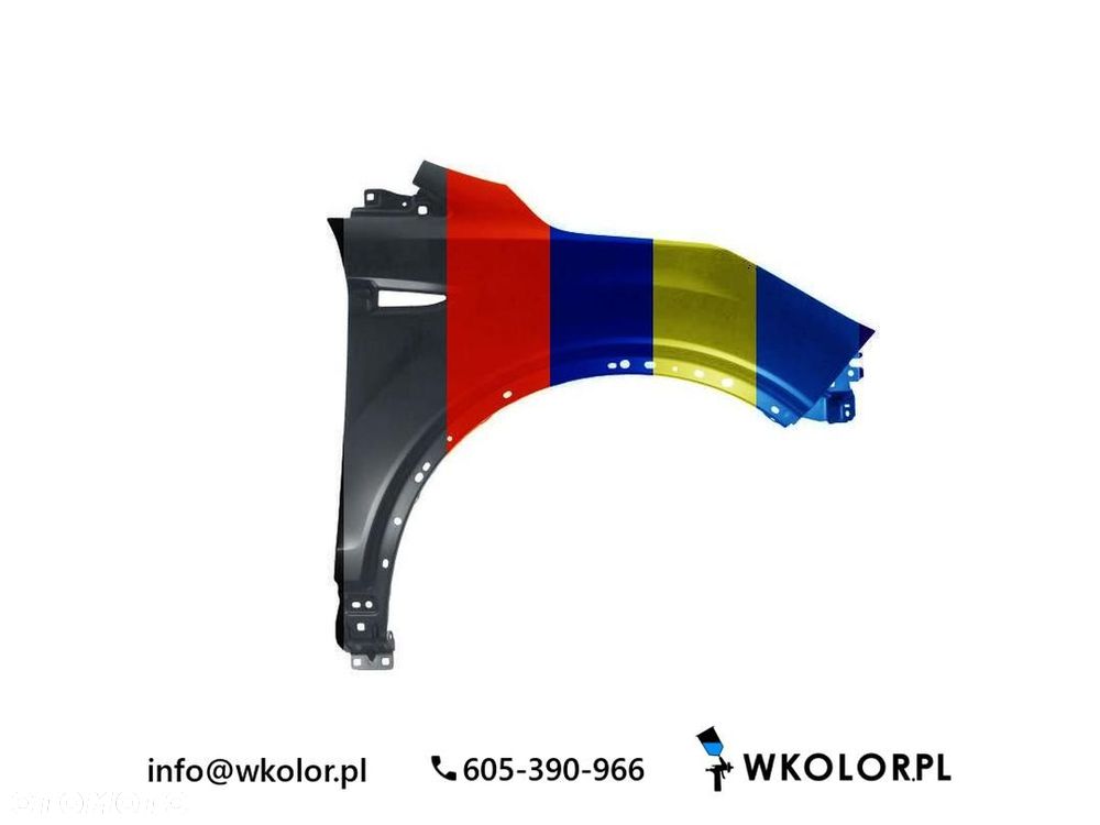 NOWY BŁOTNIK FORD KUGA II 2014-2019 LAKIEROWANY W KOLOR - 1